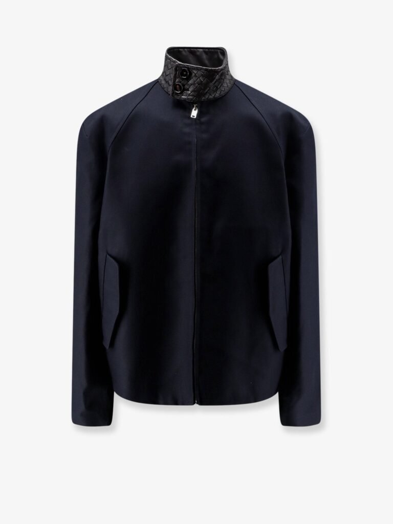 Harrington compact cotton gabardine jacket