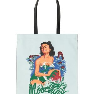 HAWAIIAN PRINT TOTE BAG