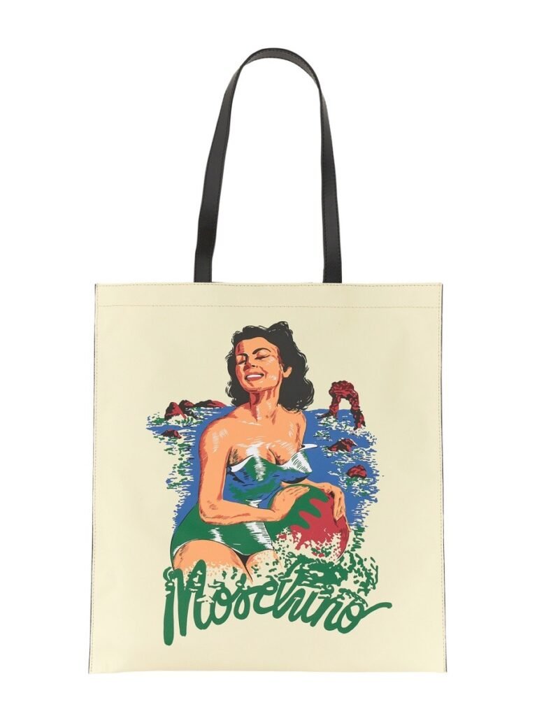 HAWAIIAN PRINT TOTE BAG