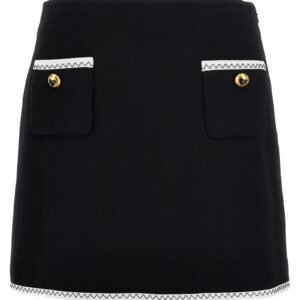 Heart button skirt