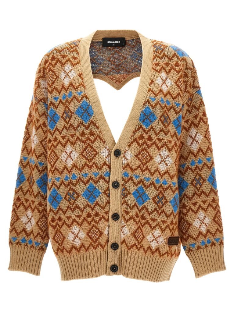 'Heart Vintage Shetland' cardigan