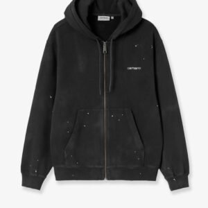 Hooded Painter cotton sweatshirt with front embroidered logo