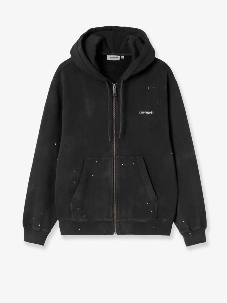 Hooded Painter cotton sweatshirt with front embroidered logo
