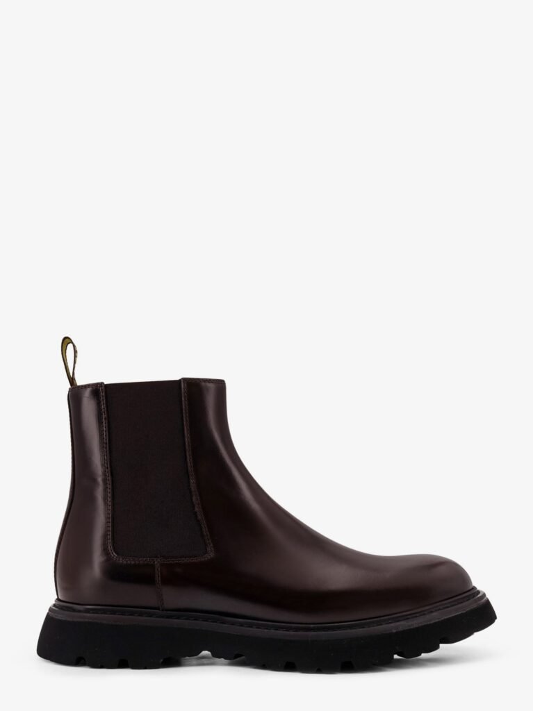 Horse leather ankle boots