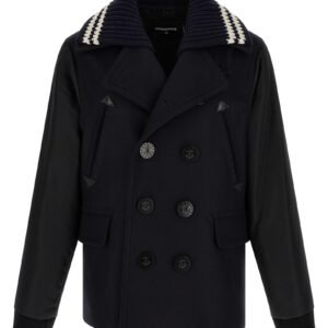 'Hybrid Peacoat' coat