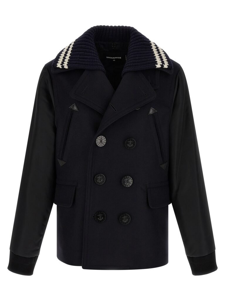 'Hybrid Peacoat' coat