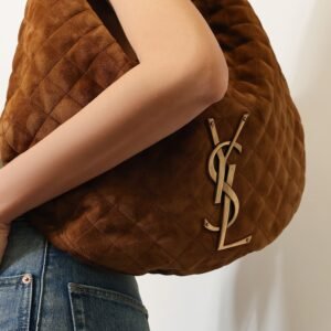 Icare Hobo suede handbag