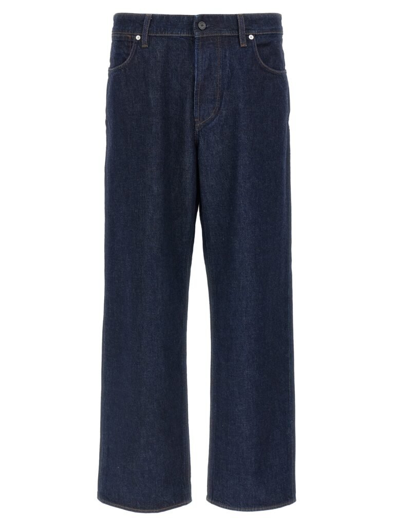 Indigo denim jeans