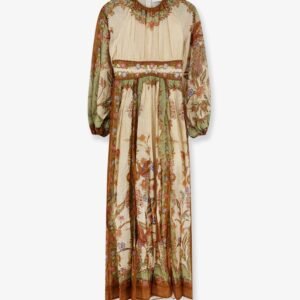 Indra cotton and silk dress