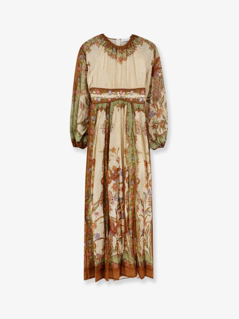 Indra cotton and silk dress