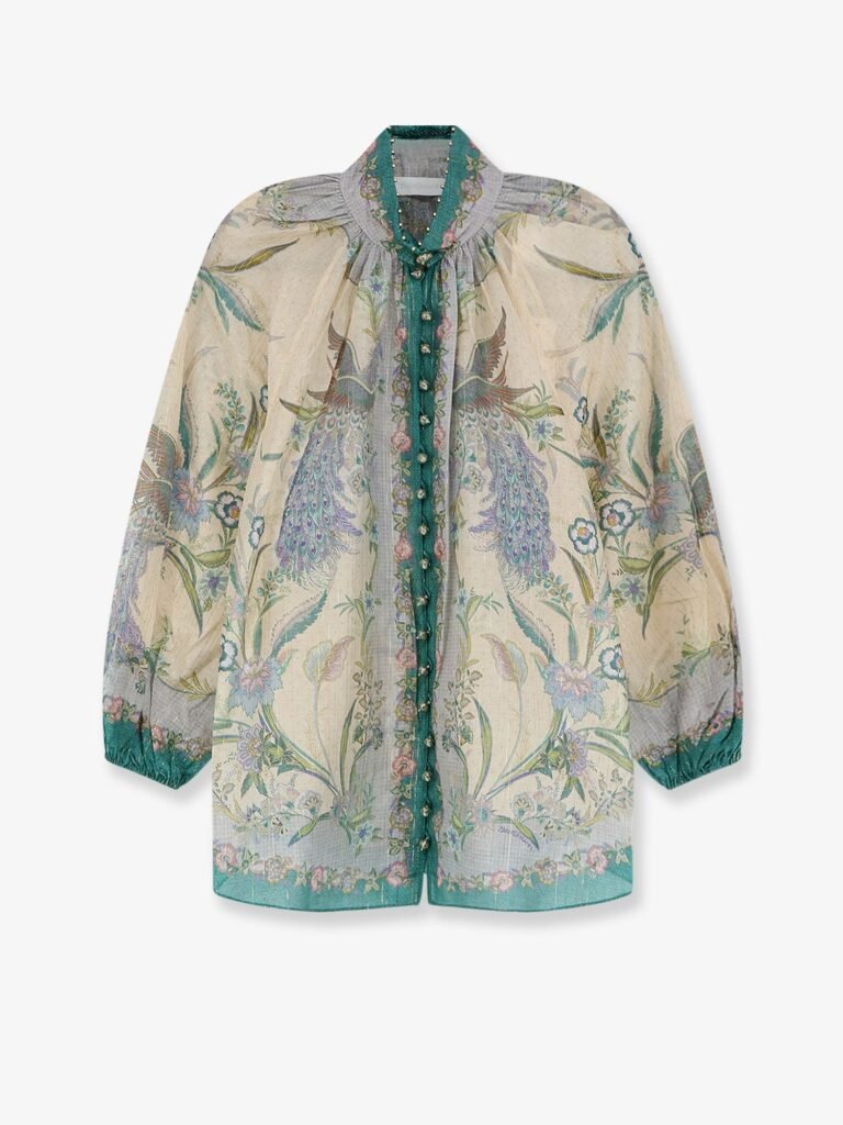 Indra cotton and silk shirt