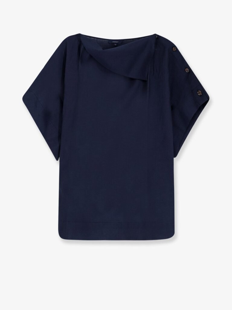 Issa top in linen blend