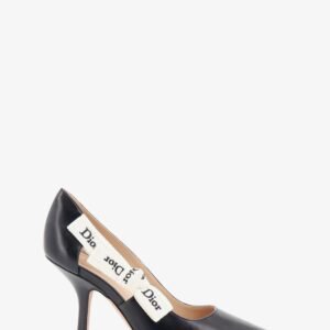 J'Adior leather pumps with logo bow detail