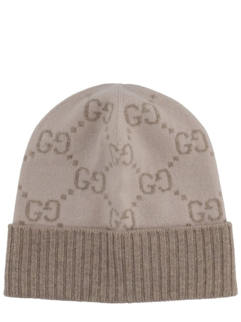 JACQUARD GG HAT