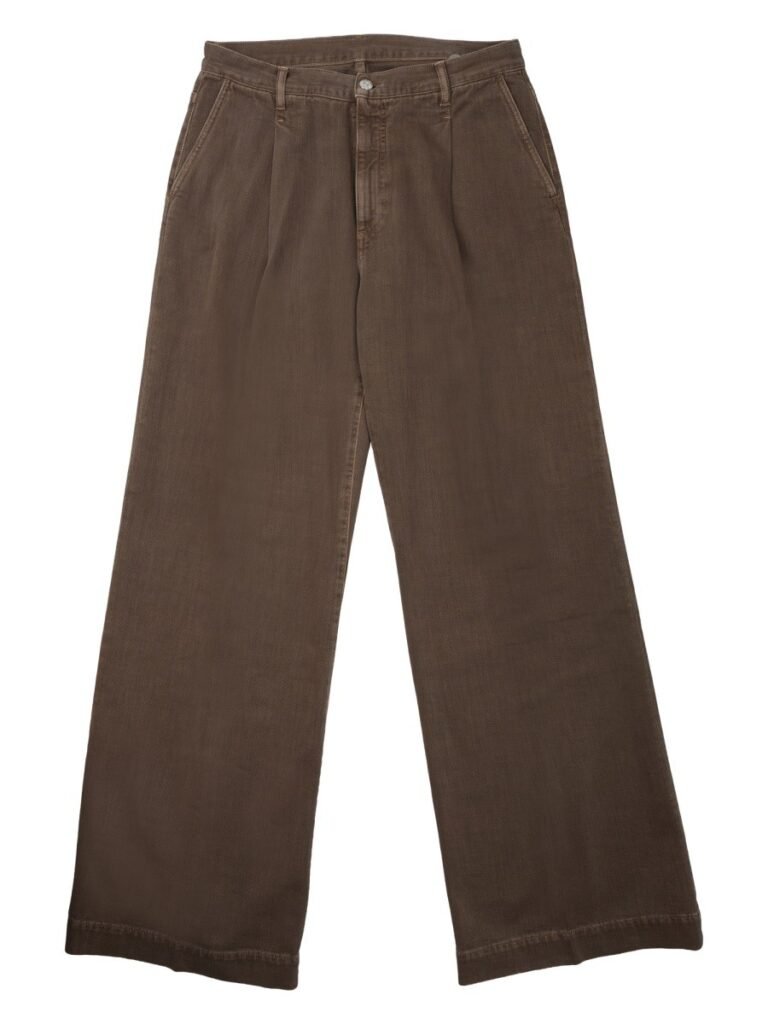 JEANS AMPIO IN COTONE