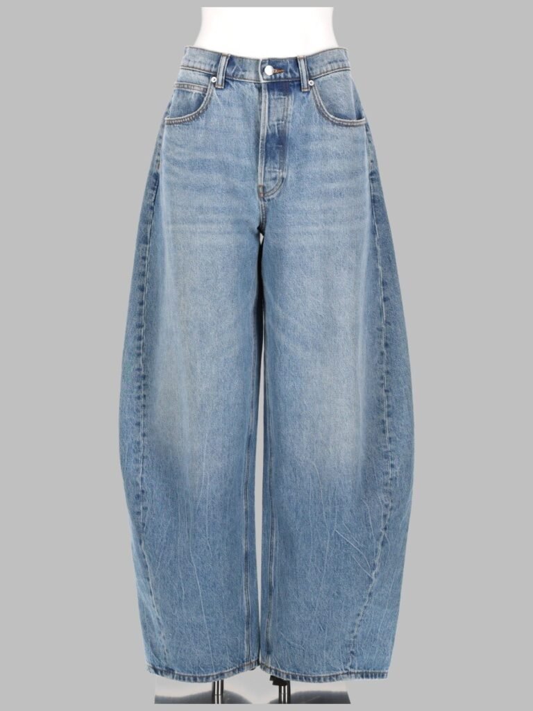 JEANS "BLOW UP" CON LOGO IN STRASS
