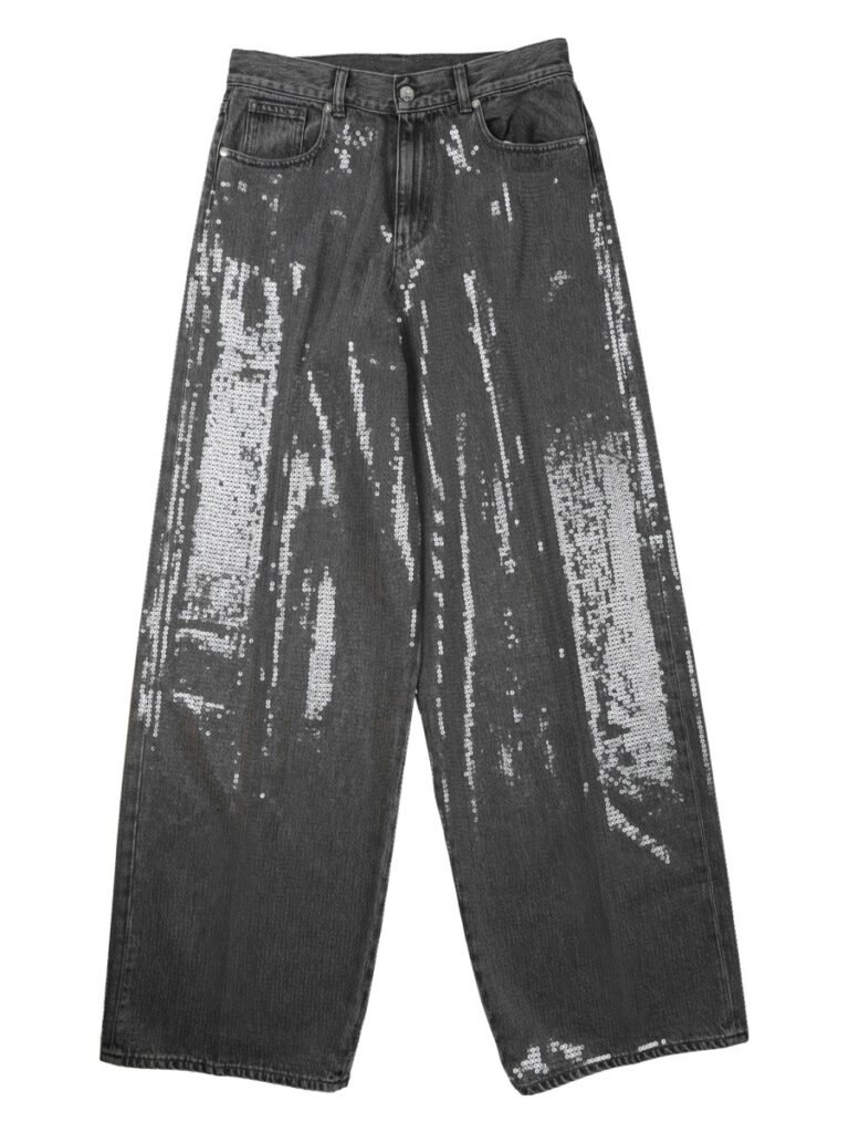 JEANS CON PAILLETTES