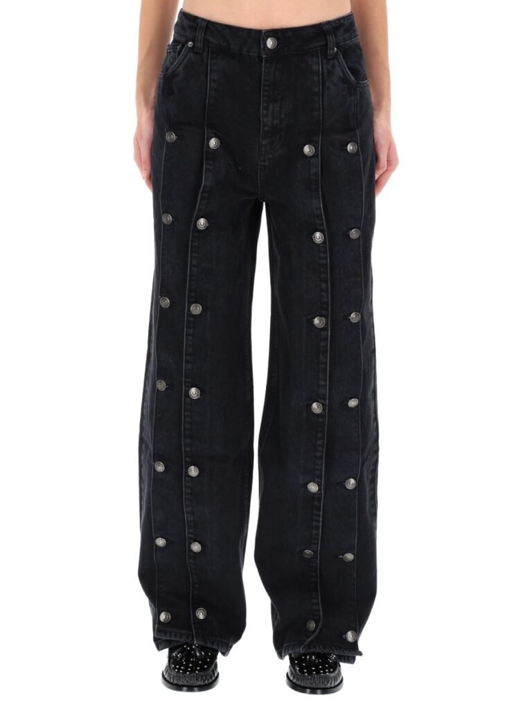 JEANS WITH BUTTON DETAIL