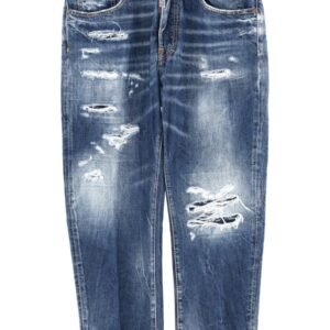 JEANS WITH "DESTROYED" DETAILS