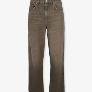 Jeans with rewashed effect