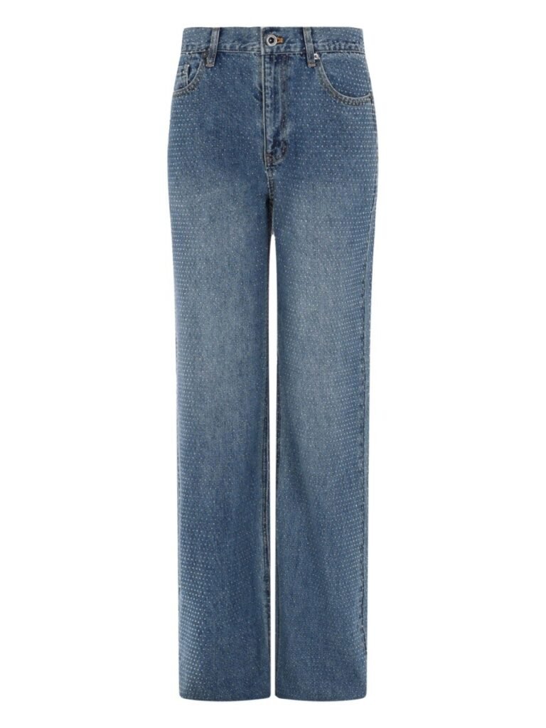 JEANS WITH RHINESTONES