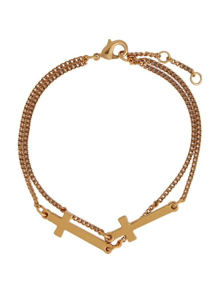 "JESUS" BRACELET WITH CROSS PENDANT