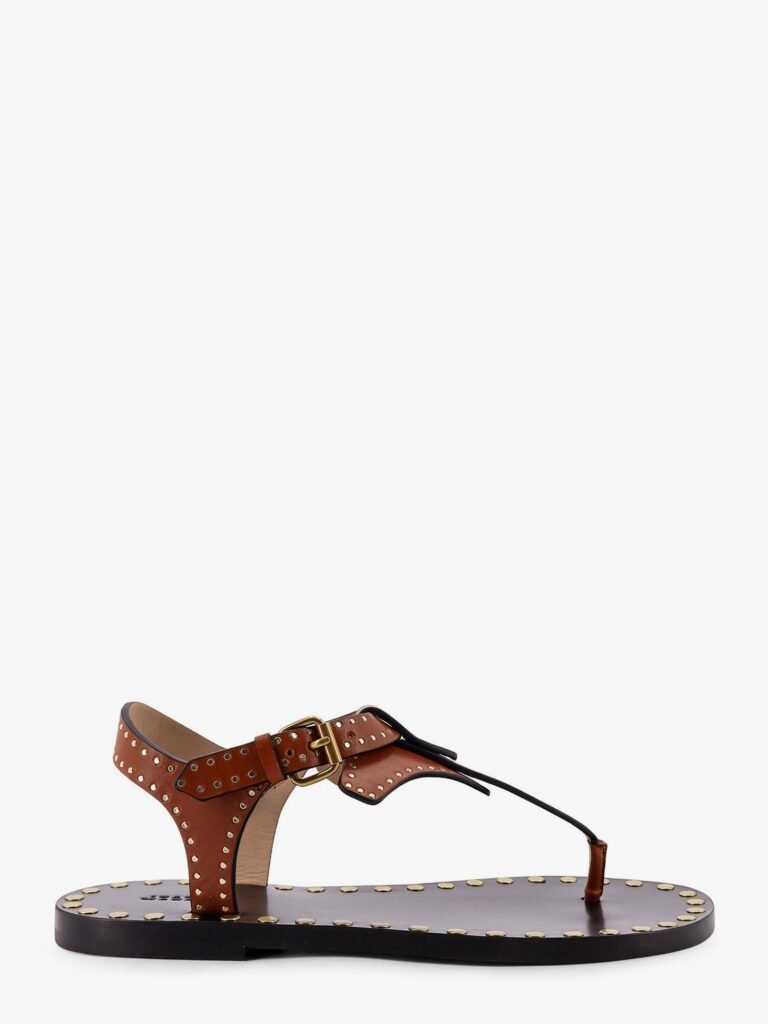 Joonya flat leather sandals