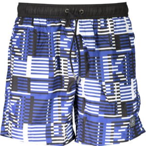 KARL LAGERFELD BEACHWEAR SWIMSUIT BOTTOM MEN BLUE