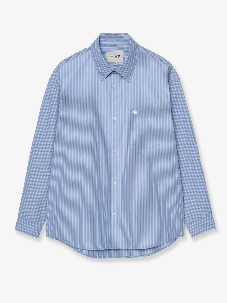 Keene Striped Cotton Shirt L/S