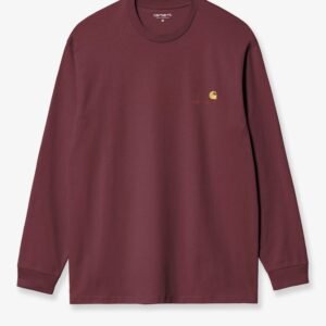 L/S American Script organic cotton T-shirt