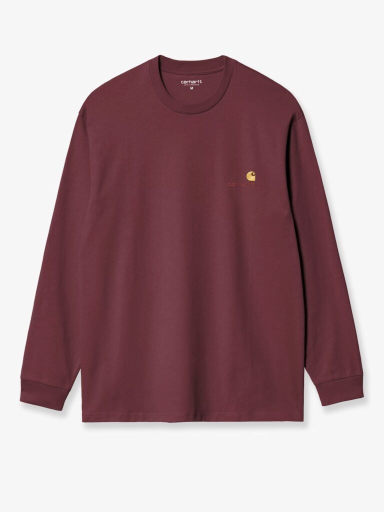 L/S American Script organic cotton T-shirt
