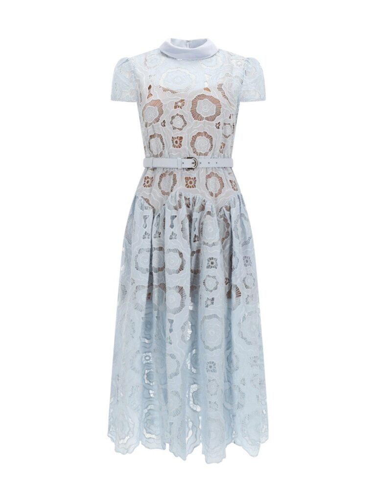 LACE MIDI DRESS