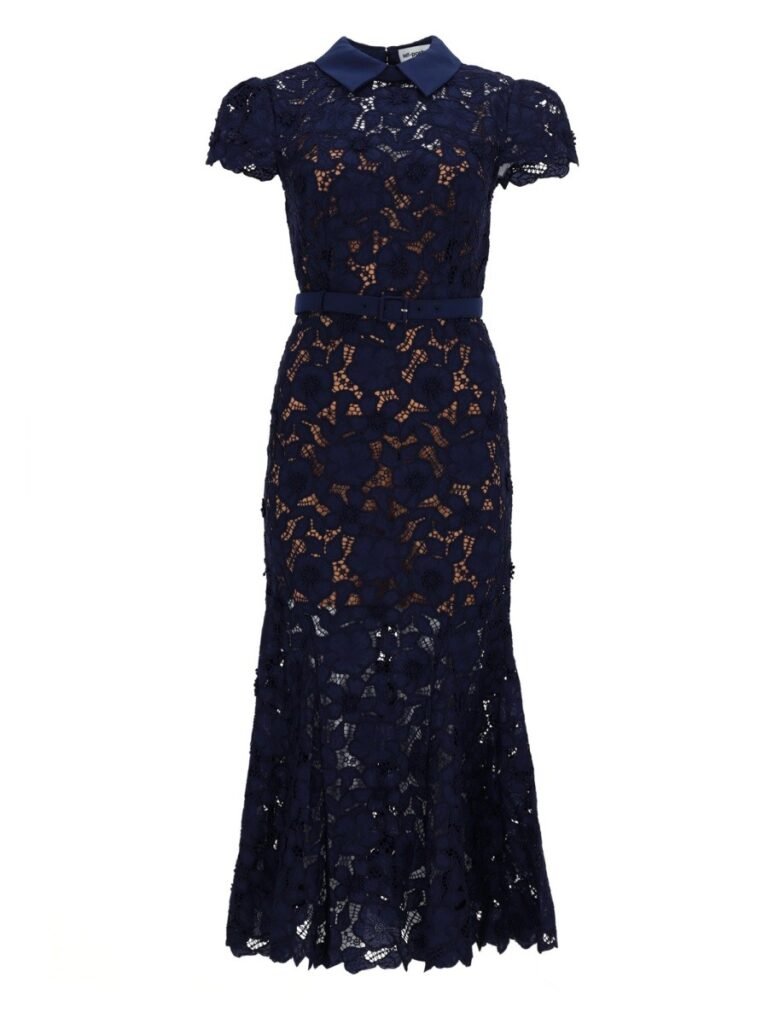 LACE MIDI DRESS
