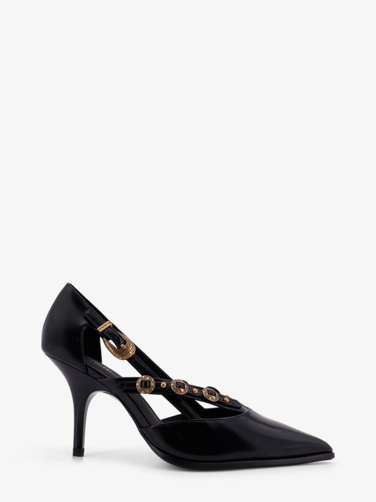 Lady leather pumps