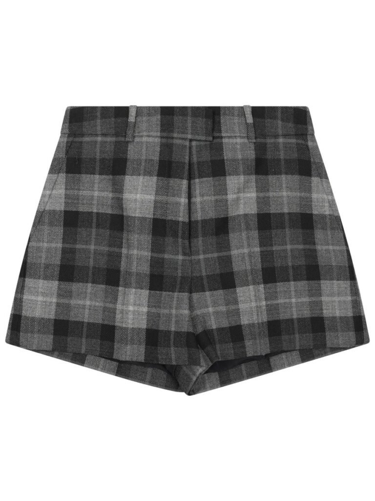 "LAINE TARTAN" SHORTS