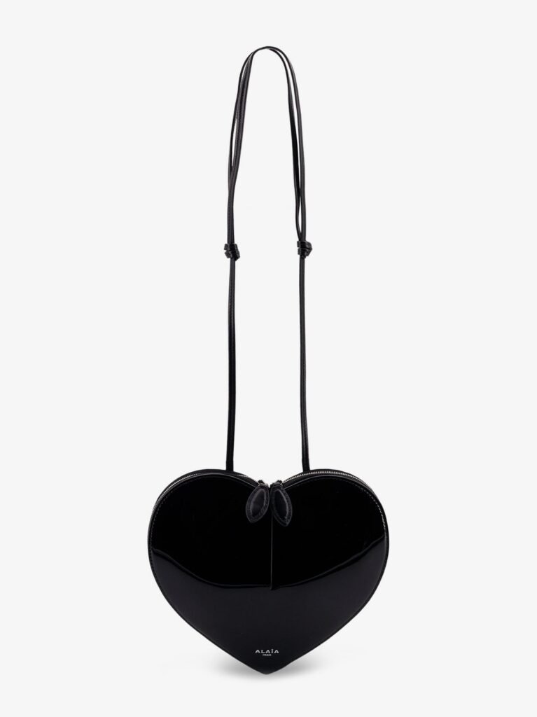 Le Coeur patent leather crossbody bag