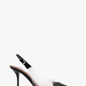 Le Coeur Slingback PVC and leather pumps