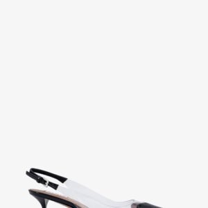 Le Coeur Slingback PVC and leather pumps