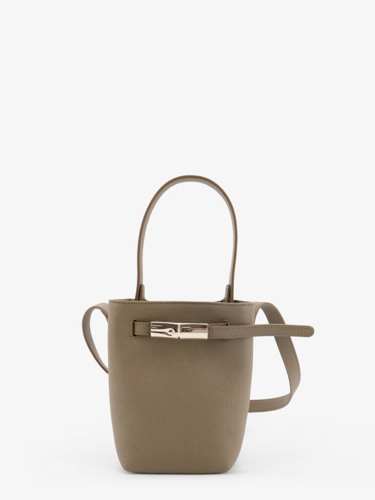 Le Smart leather bucket bag