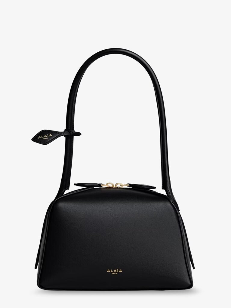Le Teckel leather shoulder bag