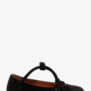 Le Teckel Suede Ballet Flats