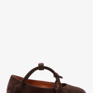 Le Teckel Suede Ballet Flats