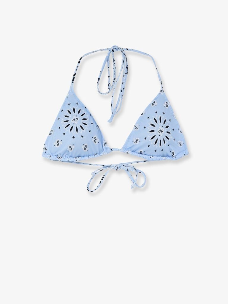 Leah Bikini Top with Bandana Round print