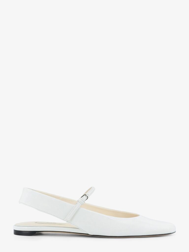Leather ballet flats