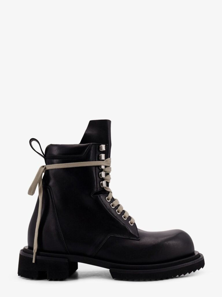 Leather boots