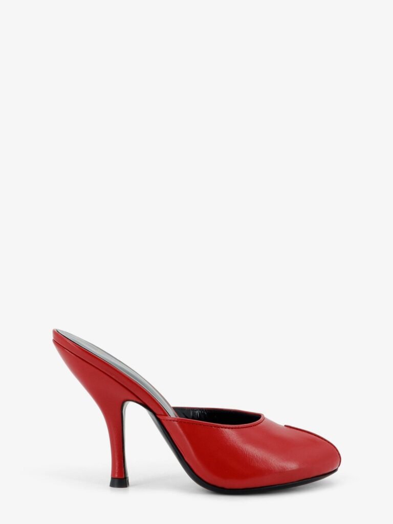 Leather Date Mule Sandals