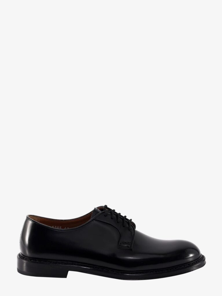 Leather lace-up