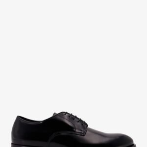 Leather lace-up