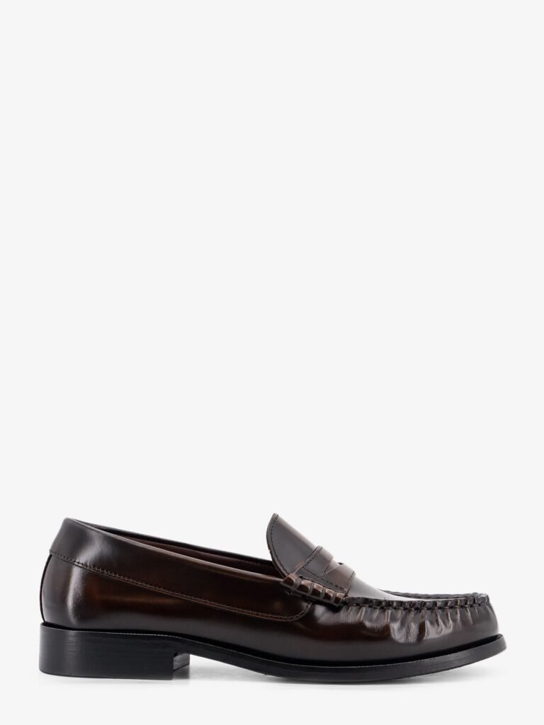 Leather Rivet loafers