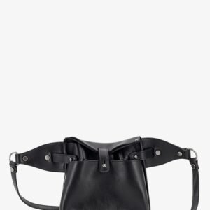 Leather shoulder bag